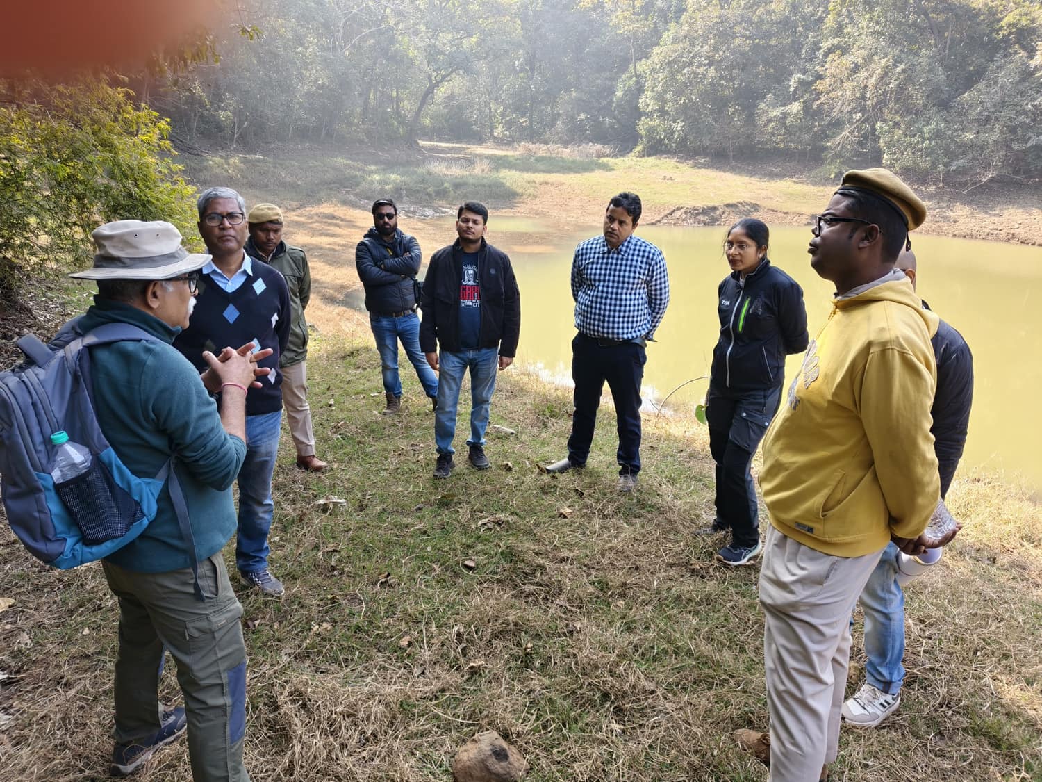PPSL participants learning from practitioners during a field immersion